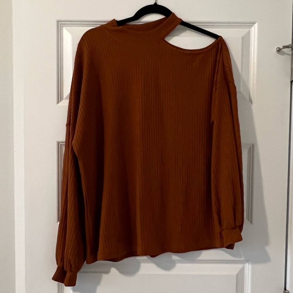 Cold Shoulder Sweater